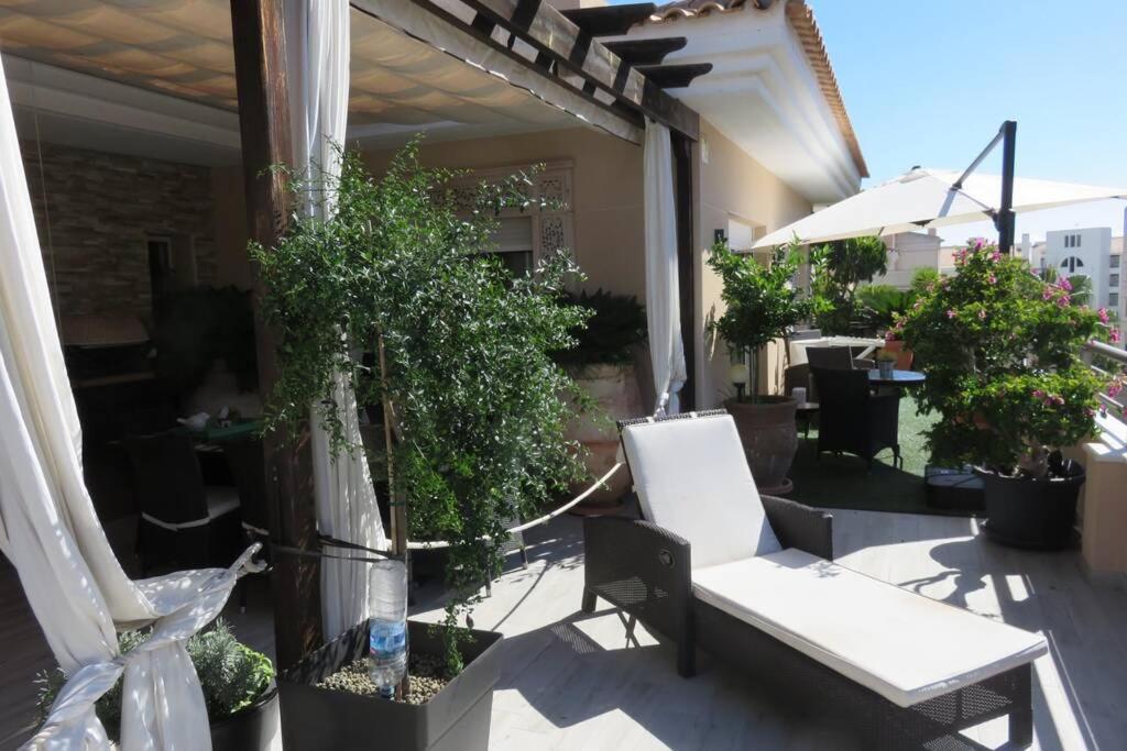 Penthouse - Residence La Mina - Albir Avec Wifi Gratuit البير المظهر الخارجي الصورة