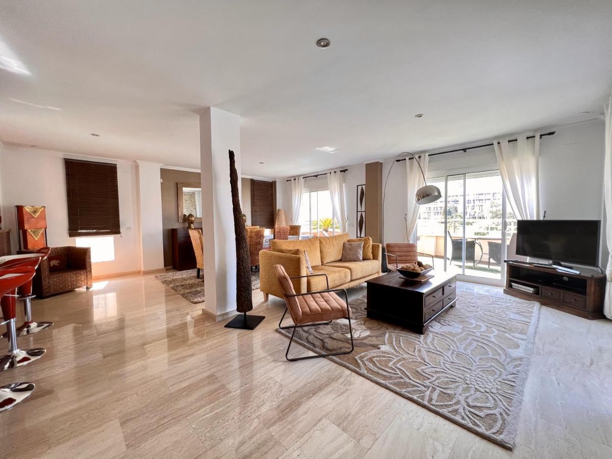 Penthouse - Residence La Mina - Albir Avec Wifi Gratuit البير المظهر الخارجي الصورة
