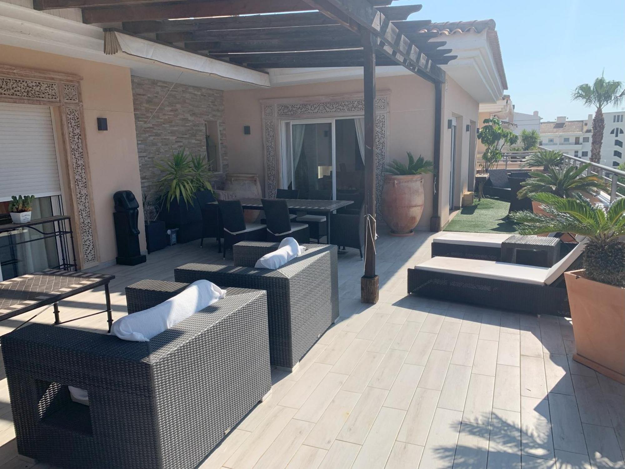 Penthouse - Residence La Mina - Albir Avec Wifi Gratuit البير المظهر الخارجي الصورة
